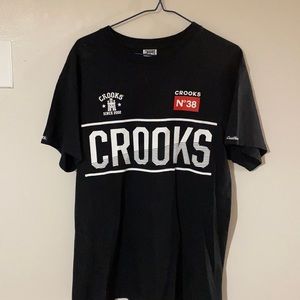 Crooks and castles t shirt
